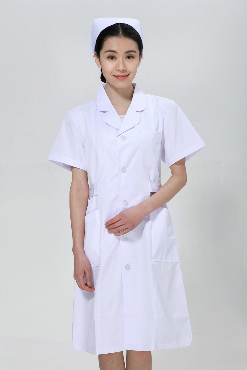 White nurse suit in summer